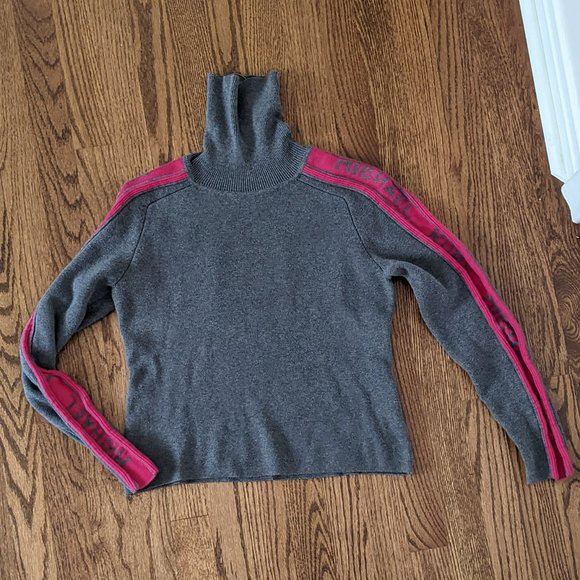 Michael Kors Logo Turtleneck Vintage - Picture 1 of 5